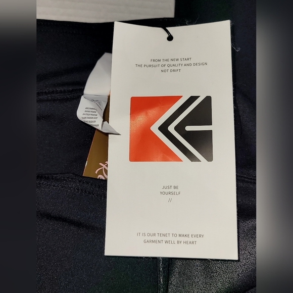 Retro Gong Faux Leather High Waisted Pleather Pants, Size Medium - Picture 5 of 7